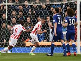 El Stoke City estaría buscando un refuerzo. AFP