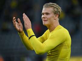 Haaland cannot stop scoring. AFP