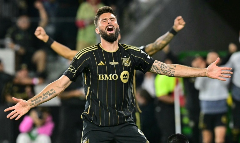 LAFC anuncia la salida de Giroud, que jugará en el Lille