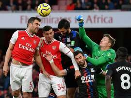 Arsenal held by Palace as Emery's problems increase. AFP