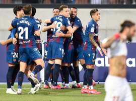 Sevilla drew 1-1. AFP