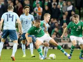 Northern and the Republic of Ireland drew 0-0 in Dublin.
