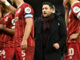 Bristol City, managed by Lee Johnson, reached the League Cup semi-finals in 2017-18. AFP
