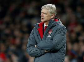 Wenger não rodou muito a equipe, e por isso houve goleada no Emirates. AFP