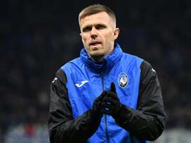 Ilicic, la gran baja del Atalanta en este tramo final. AFP