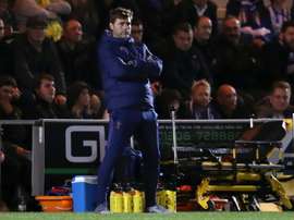 Pochettino, in danger at Tottenham. AFP