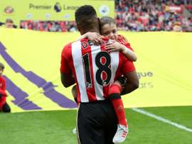 Defoe formed a close relationship with Bradley Lowery. AFP