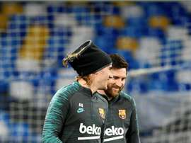 Barcelona will have fans in Italy despite the Coronavirus situation. AFP