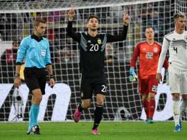 L'Argentine pourrait perdre Alario sur blessure. AFP