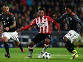Steven Bergwijn intéresse l'Inter et Milan. AFP