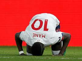 Le message de Sadio Mané après le Ballon d'Or. AFP