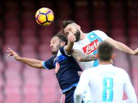Gilardino podría proseguir su carrera en el Spezia Calcio. AFP