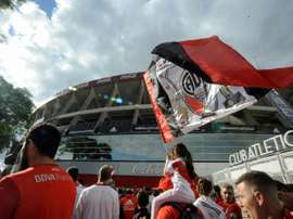 River will leave for Madrid on Wednesday. AFP