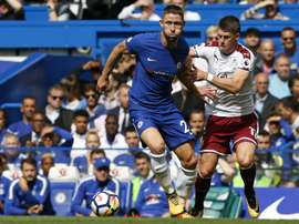 Les compos probables du match de Premier League entre Chelsea et Burnley. AFP