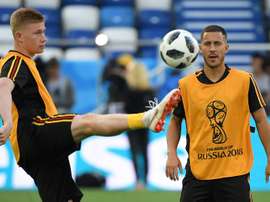 Manchester City have coped comfortably without the injured Kevin de Bruyne (left). AFP