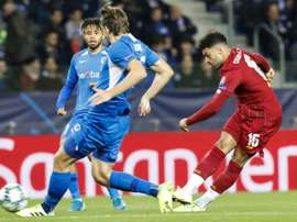 Alex Oxlade-Chamberlain scored a confidence boosting double. AFP
