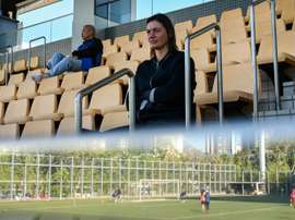 The battle for equality in football is a daily struggle for women. AFP