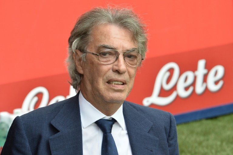 Massimo Moratti, expresidente del Inter, en la UCI por una neumonía