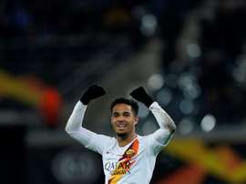 Kluivert n'a pas l'intention de quitter l'AS Roma. AFP