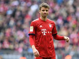 Thomas Muller says it is his first international break. AFP