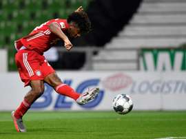 O City quer Coman como substituto de Sané. AFP