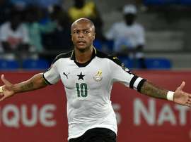 Andre Ayew is Ghana's new captain. AFP