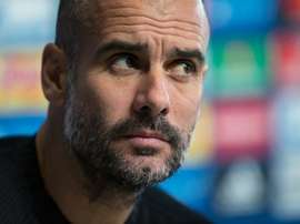 Guardiola podría ver su plantilla mermada en el mercado invernal. AFP