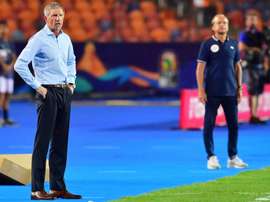 Baxter did not manage to lead South Africa to their wanted result. AFP