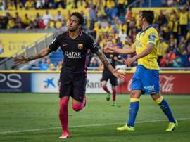 Le joueur de Las Palmas a fait les éloges du Barça. AFP