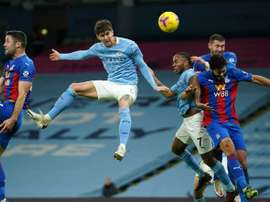 Manchester City donne une leçon à Crystal Palace. afp