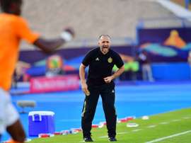Djamel Belmadi has Algeria within sight of a second Africa Cup of Nations triumph. AFP