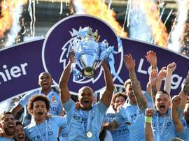 O City poderá participar das próximas edições da Champions League. AFP