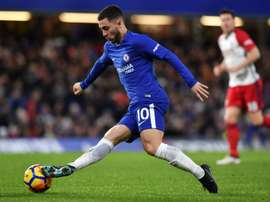Eden Hazard comprend le choix de son partenaire en sélection. AFP