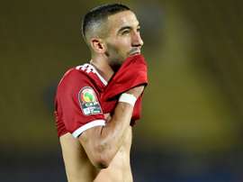 Hakim Ziyech was left to rue a missed penalty in injury time. AFP