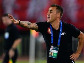 Cannavaro loupe ses débuts. AFP