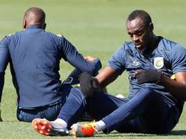 Usain Bolt sigue soñando con jugar profesionalmente. AFP