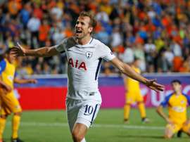 Harry Kane is on Real Madrid's radar. AFP