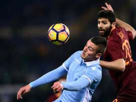 Milinkovic-Savic rêve de changer d'équipe. AFP