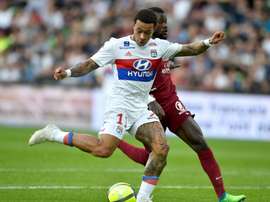 Depay fusiló al Metz. AFP
