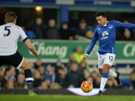 Aaron Lennon is happy to be back. AFP
