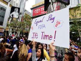 Men's team blasts US Soccer, backs women's equal pay fight. AFP
