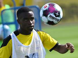 Moukoko could play in Europe. AFP