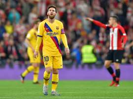 Puyol fala sobre Messi. AFP