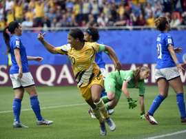 Kerr changed sport at the age of 12, a decision she does not regret. AFP