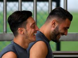 Mesut Ozil and Sead Kolasinac could return for Arsenal this weekend. AFP