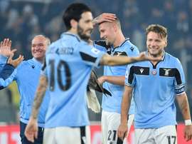 Lazio won again. AFP