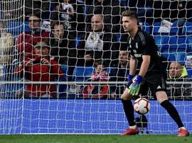 Zidane évoque les gardiens de but. AFP