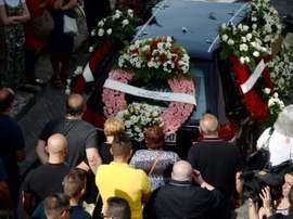 Jose Antonio Reyes was laid to rest this Monday in his home town. AFP