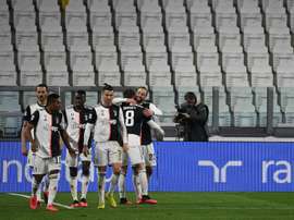 Les joueurs de la Juve renoncent à quatre mois de salaires. AFP