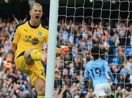Joe Hart's career has declined rapidly in the last few years. AFP